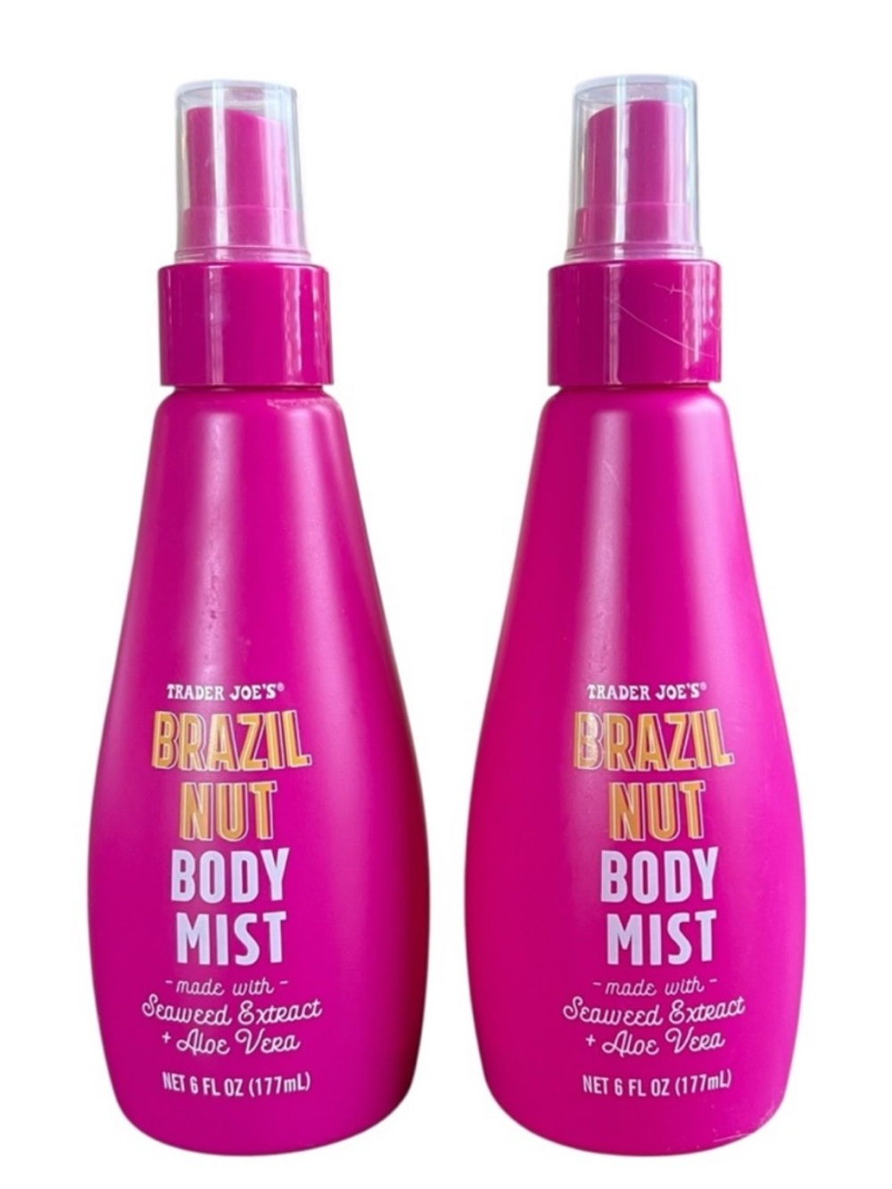 Trader Joe’s Brazil Nut Body Mist Bundle Brand New